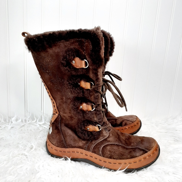 North Face Abby III Winter boots waterproof brown - Picture 4 of 14